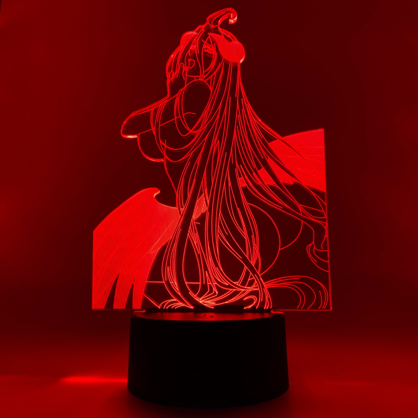 Albedo and Ains Otaku Lamp