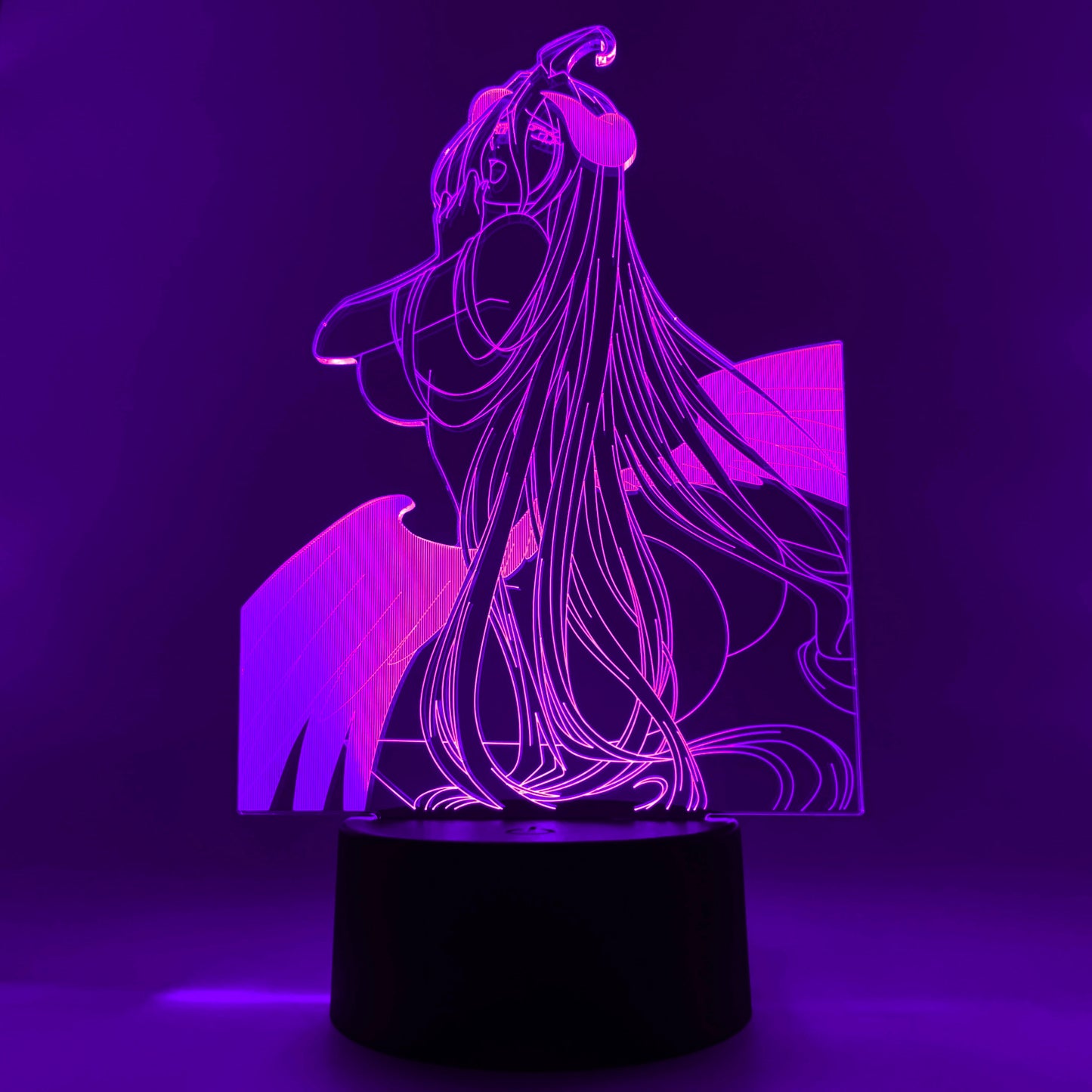 Albedo and Ains Otaku Lamp