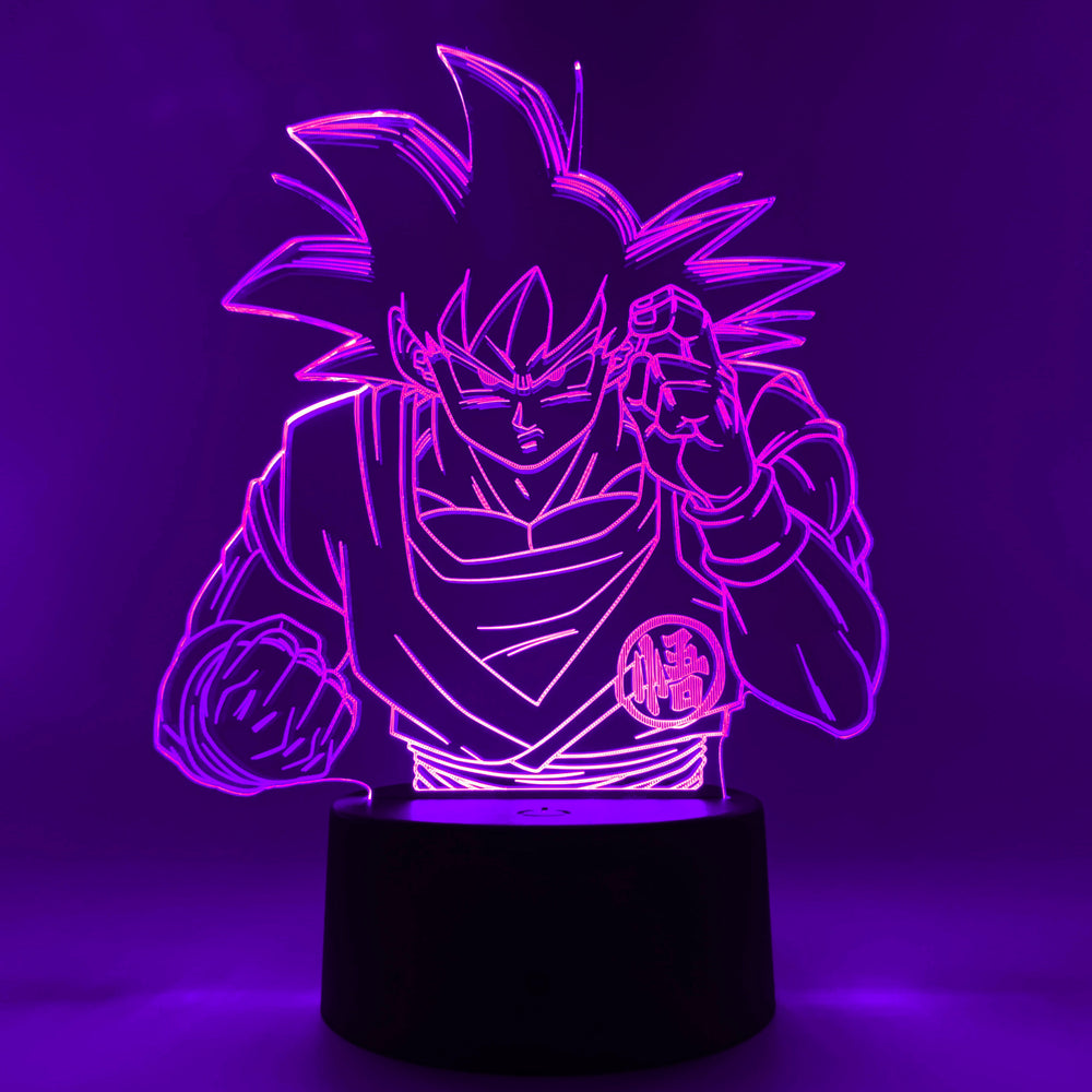 Goku Fight Otaku Lamp