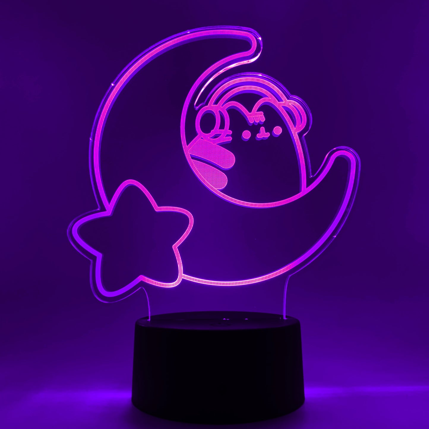 Pusheen Moon Otaku Lamp