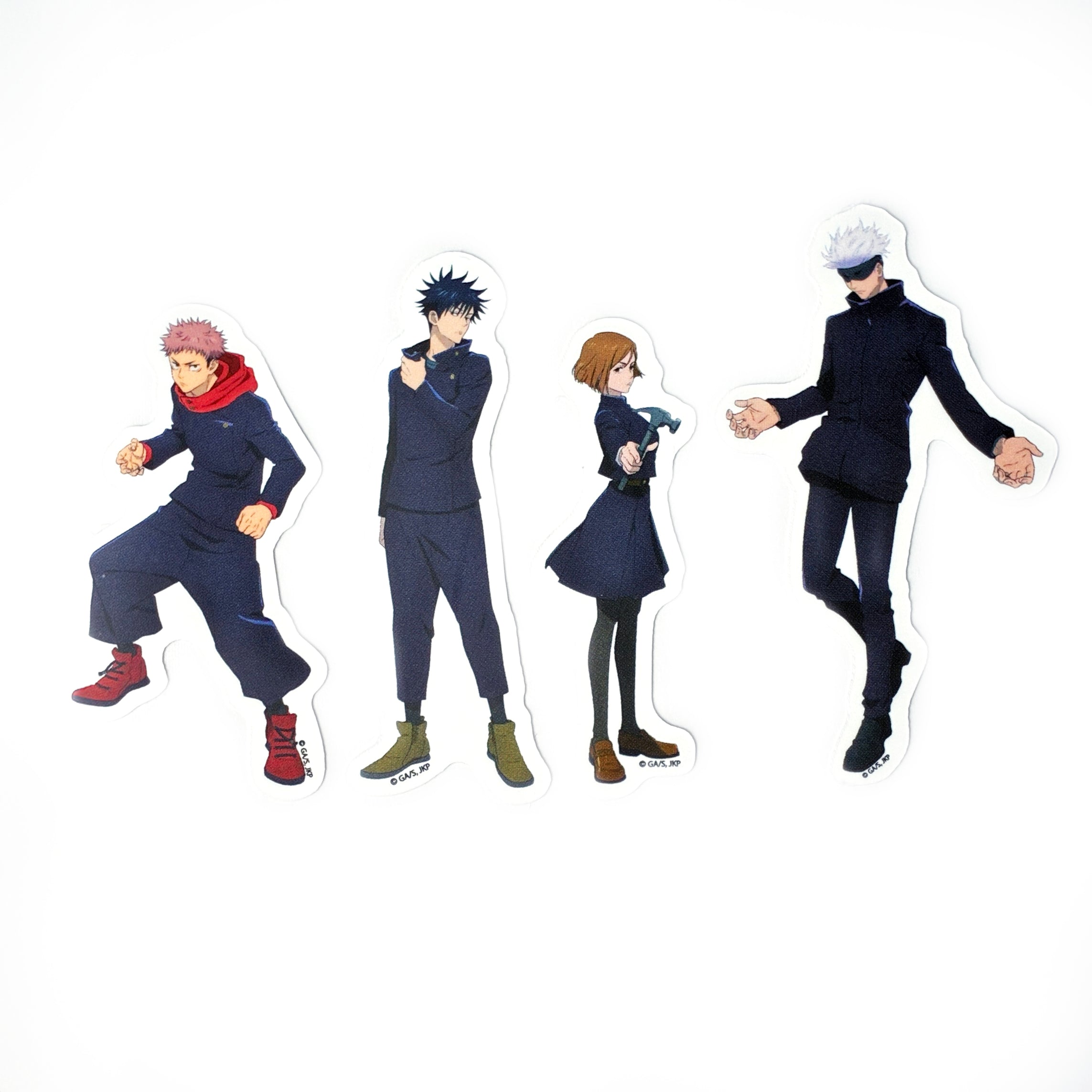 Shibuya Incident Sorcerers Sticker Pack (Jujutsu Kaisen)