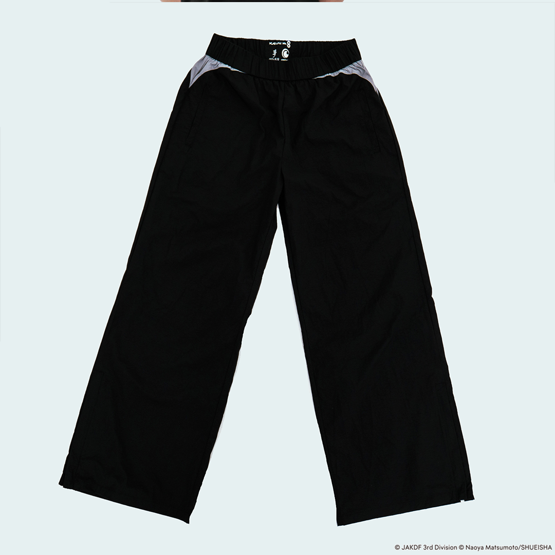 JAKDF Black Tracksuit Pants (Kaiju No. 8)