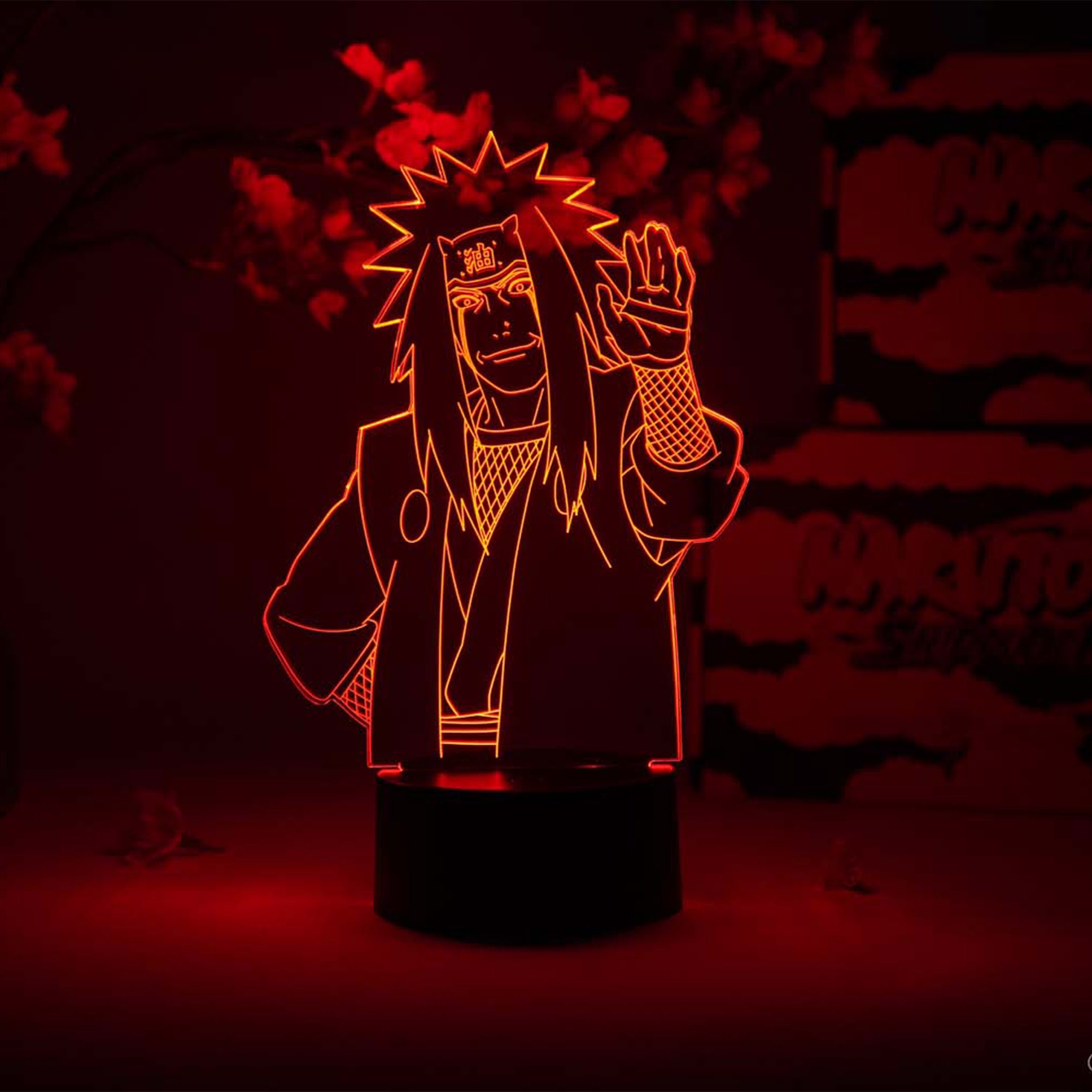 Jiraiya Otaku Lamp (Naruto Shippuden)