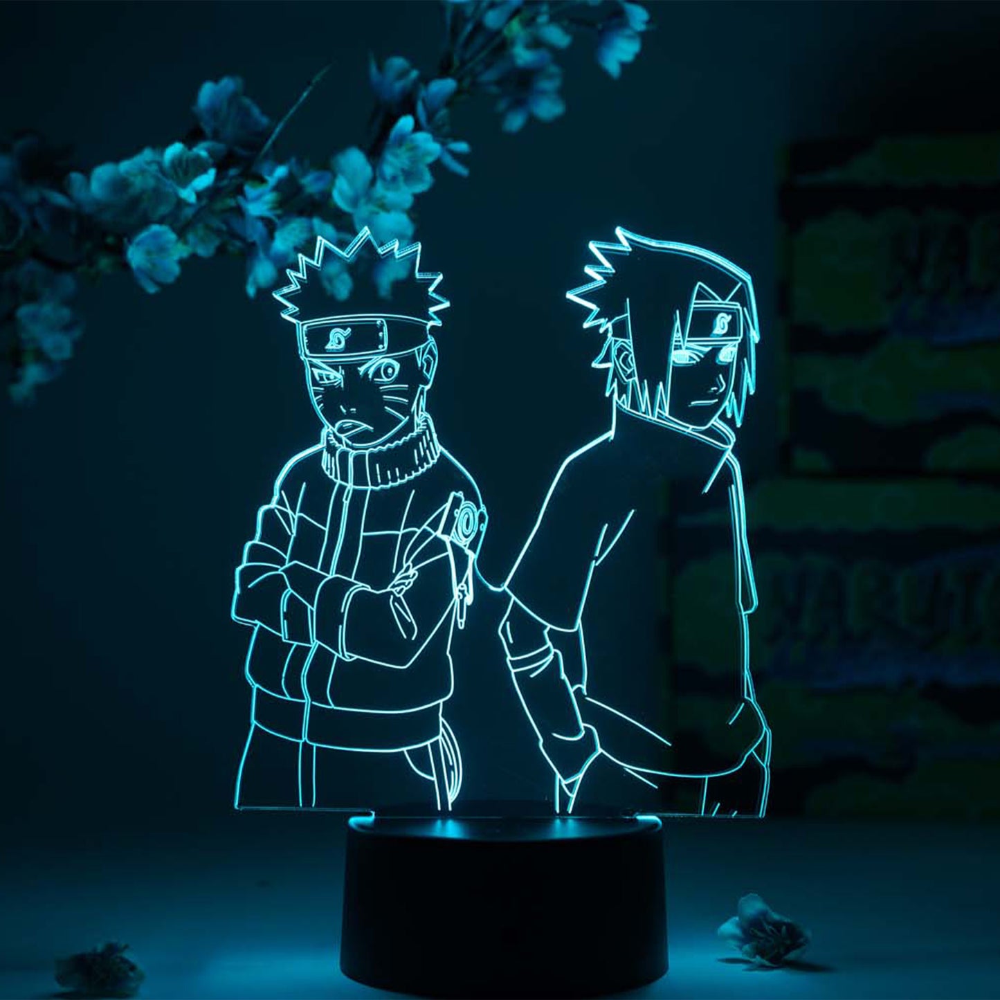 Naruto & Sasuke Young Otaku Lamp
