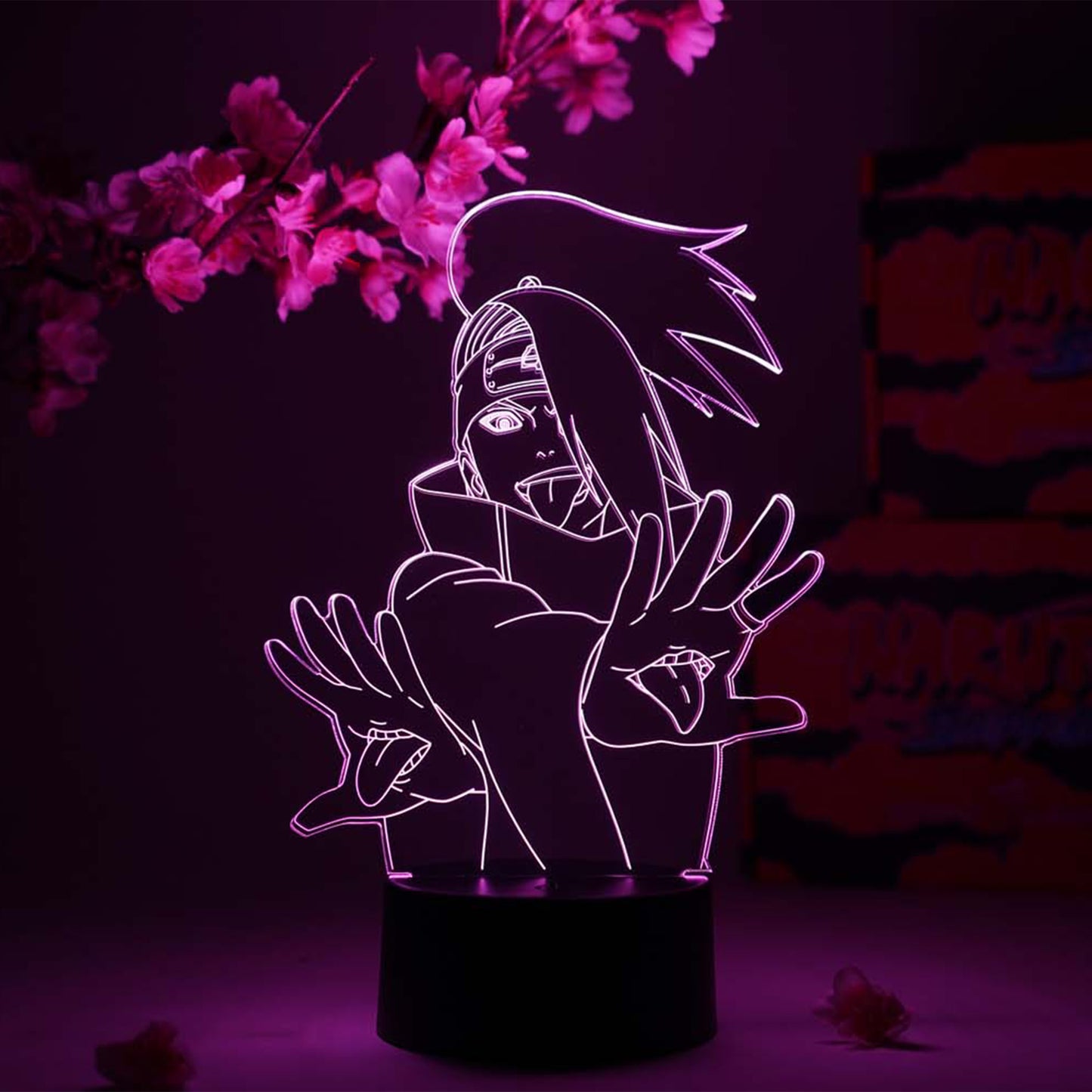 Deidara Otaku Lamp