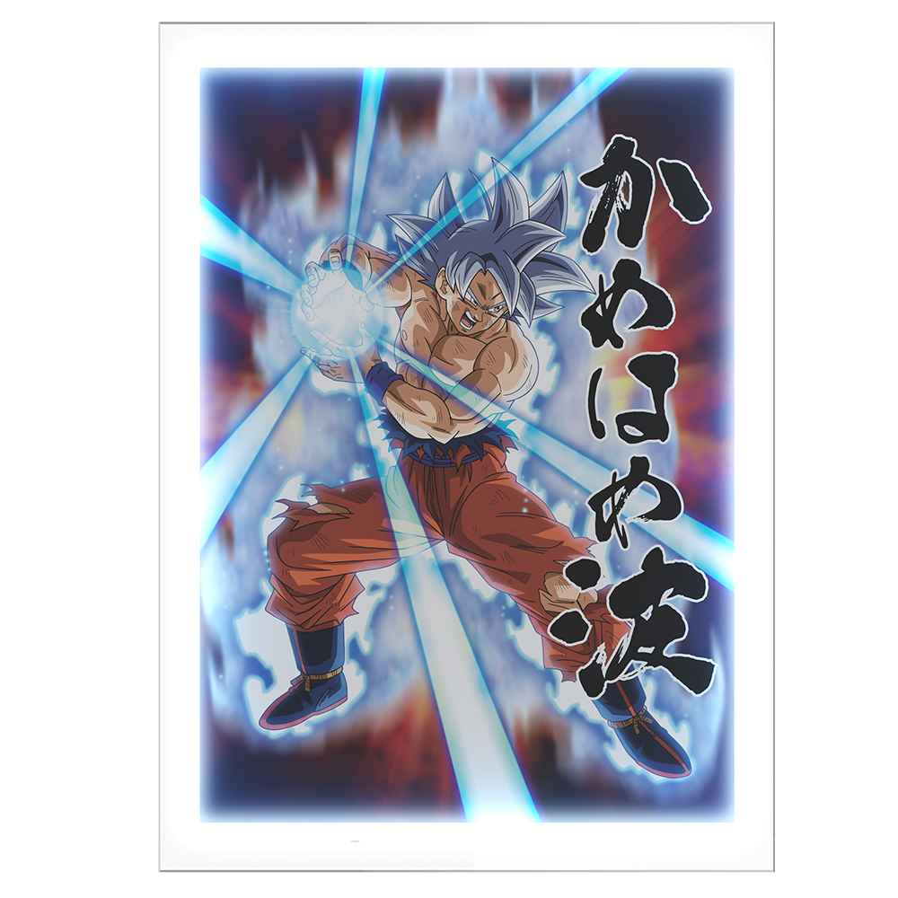 Goku Ultra Instinct LED Neon Poster (Dragon Ball Super)