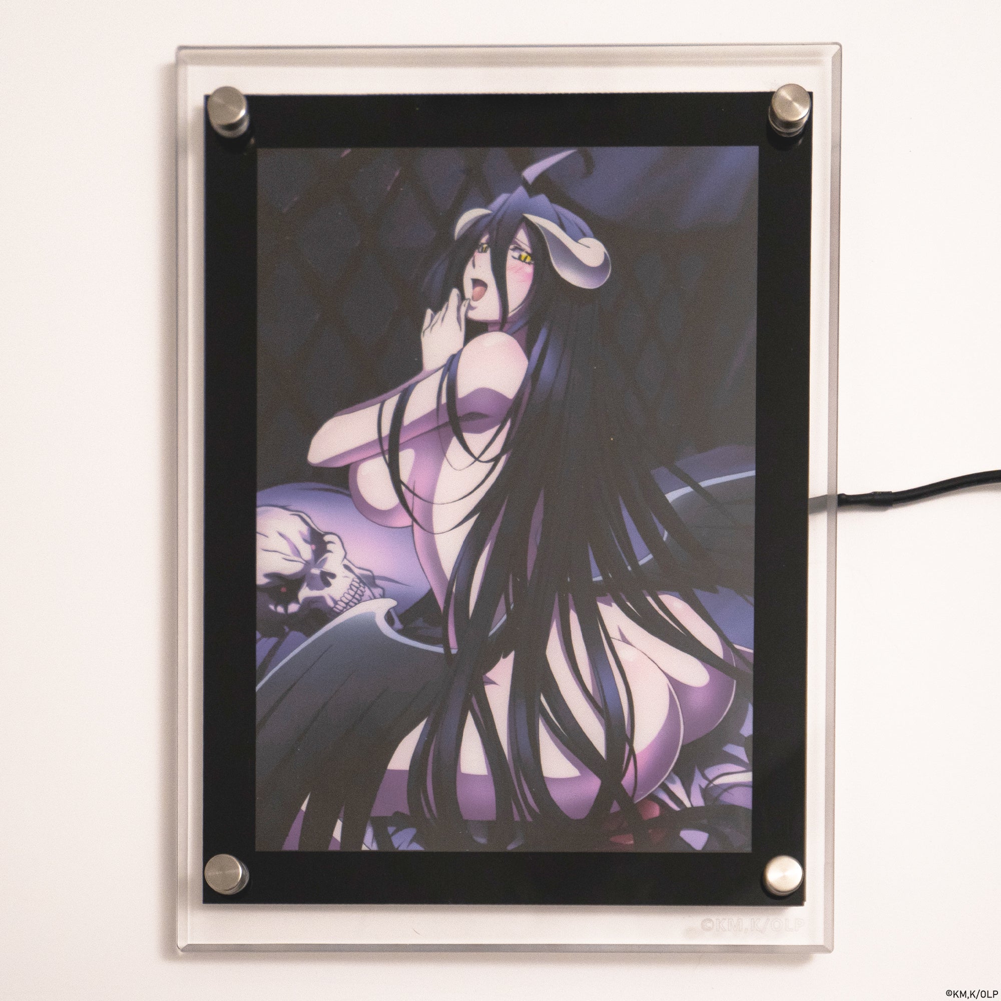 Albedo on Ains Backlit Poster (Overlord)