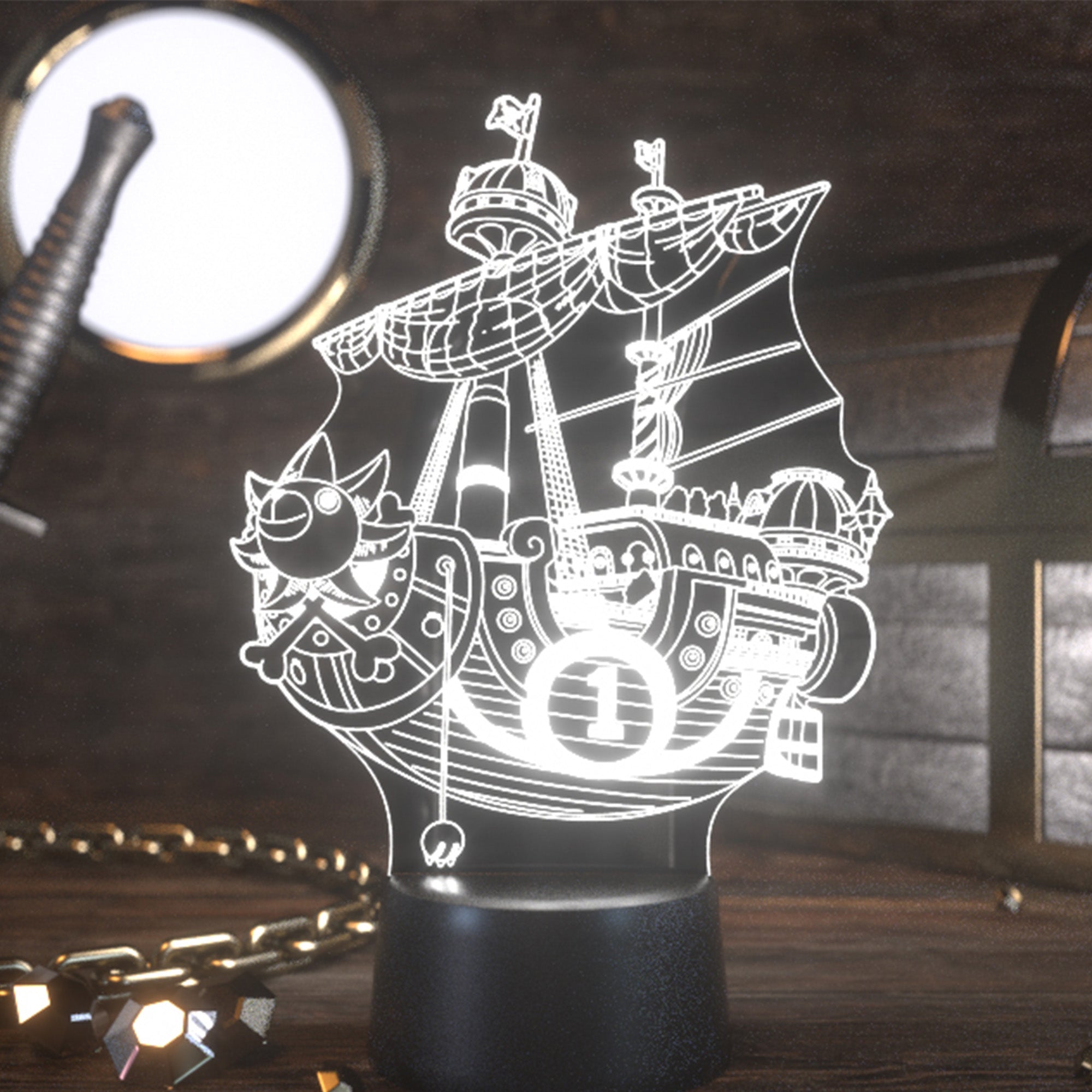 Thousand Sunny Otaku Lamp (One Piece)