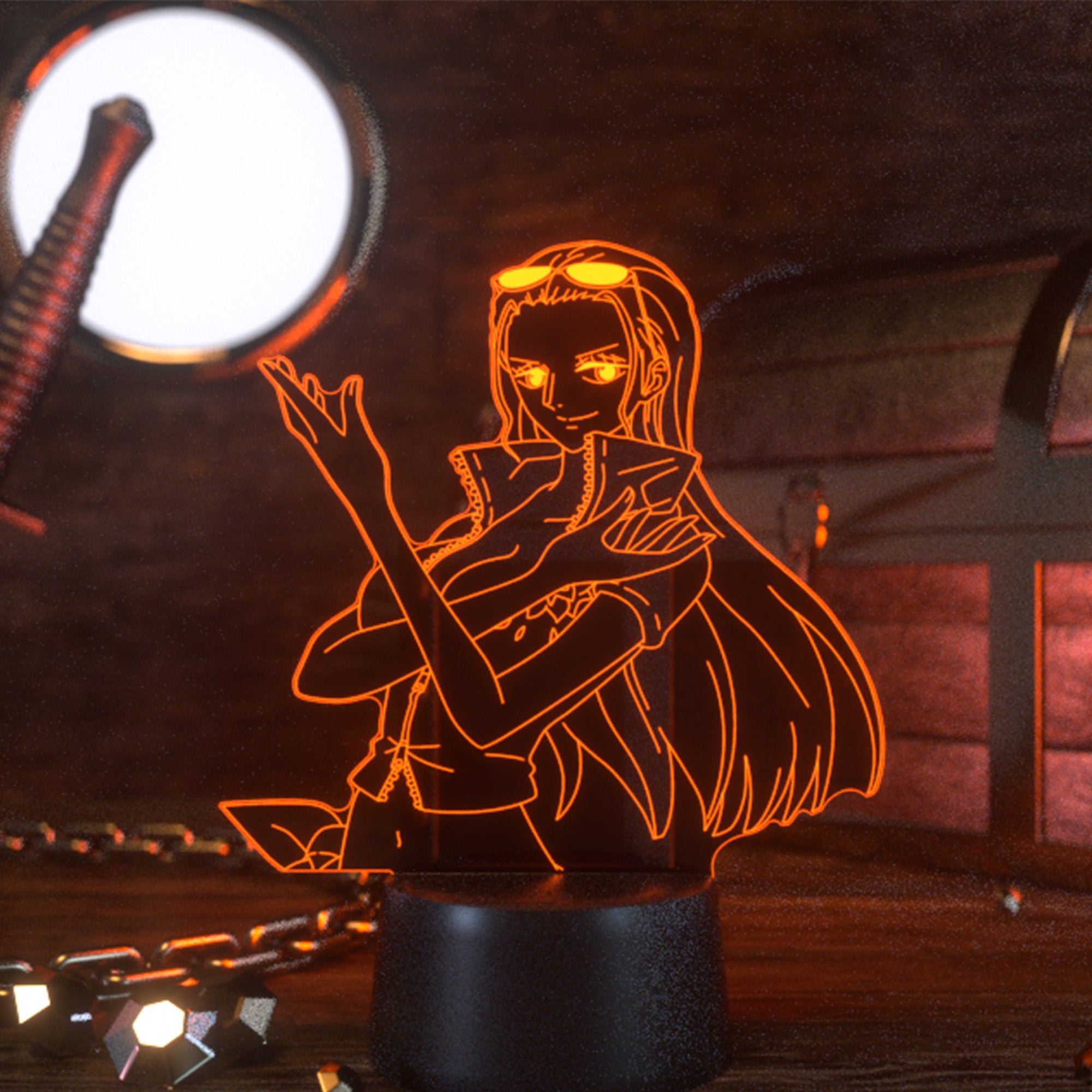 Robin Otaku Lamp (One Piece)