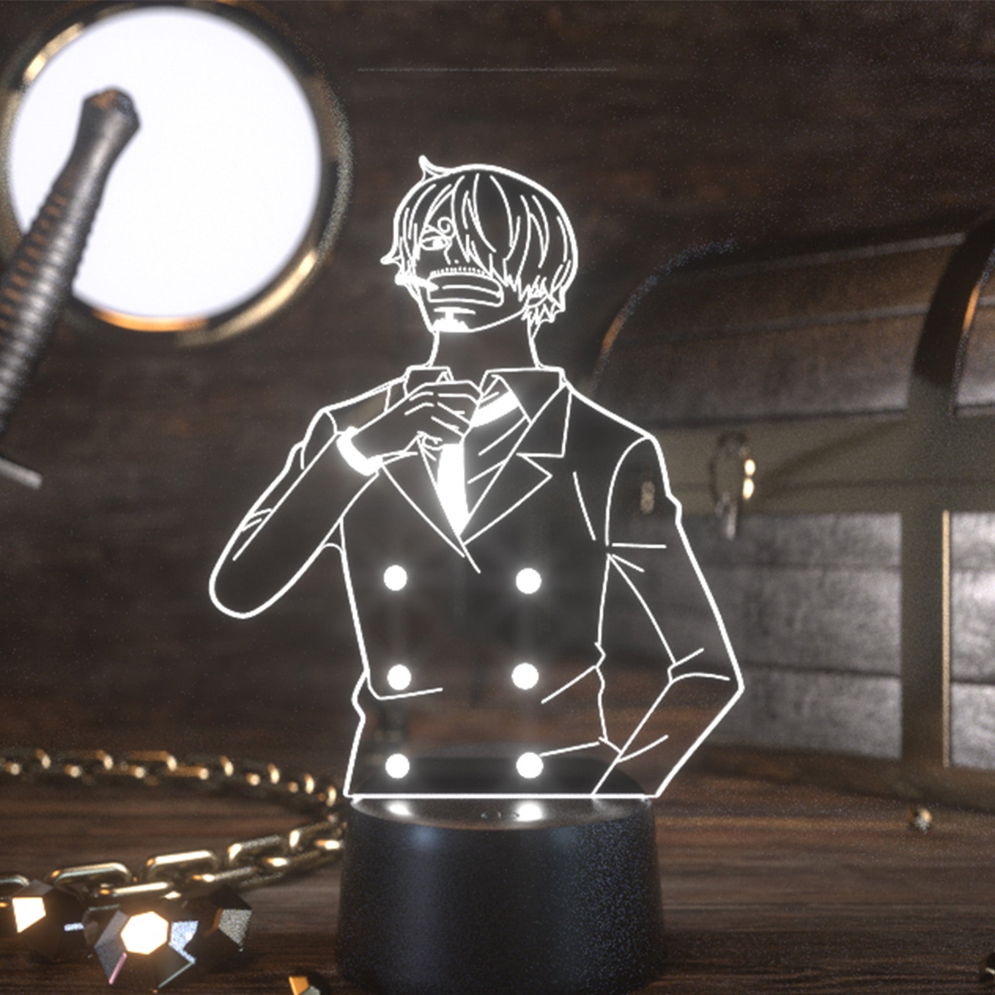 Sanji Otaku Lamp (One Piece)