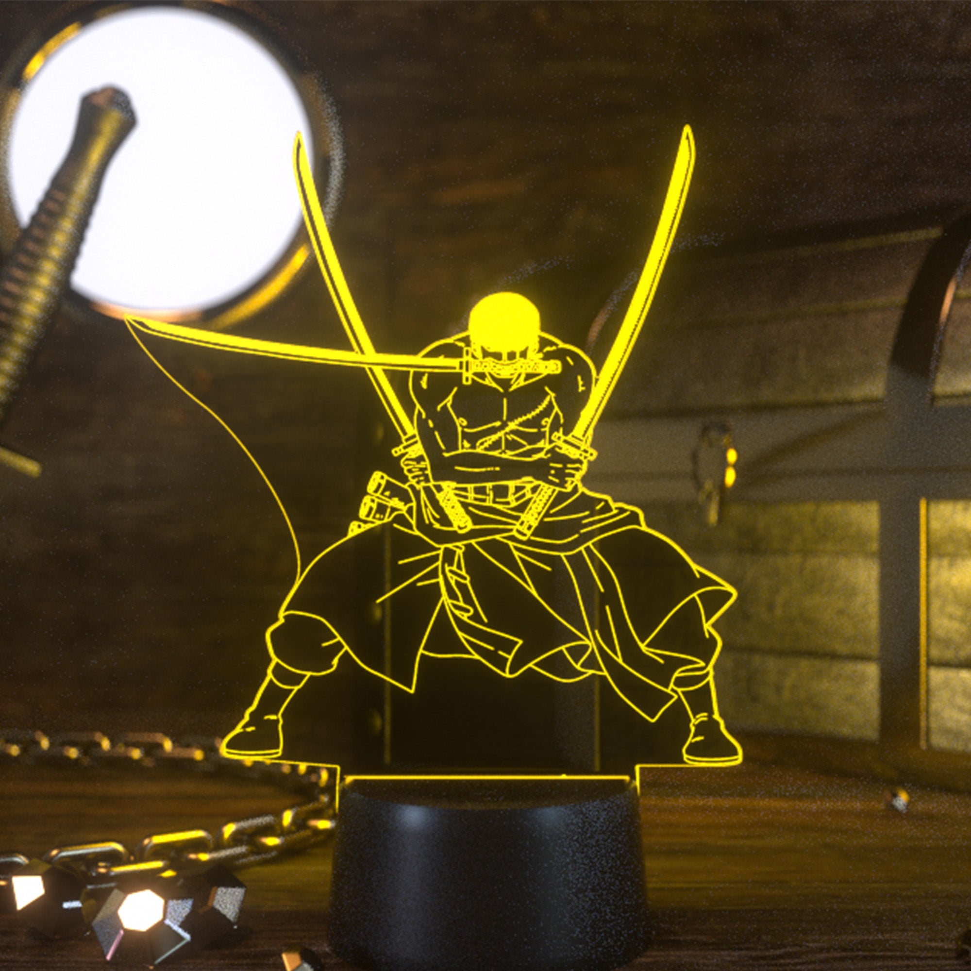 Zoro Otaku Lamp (One Piece)