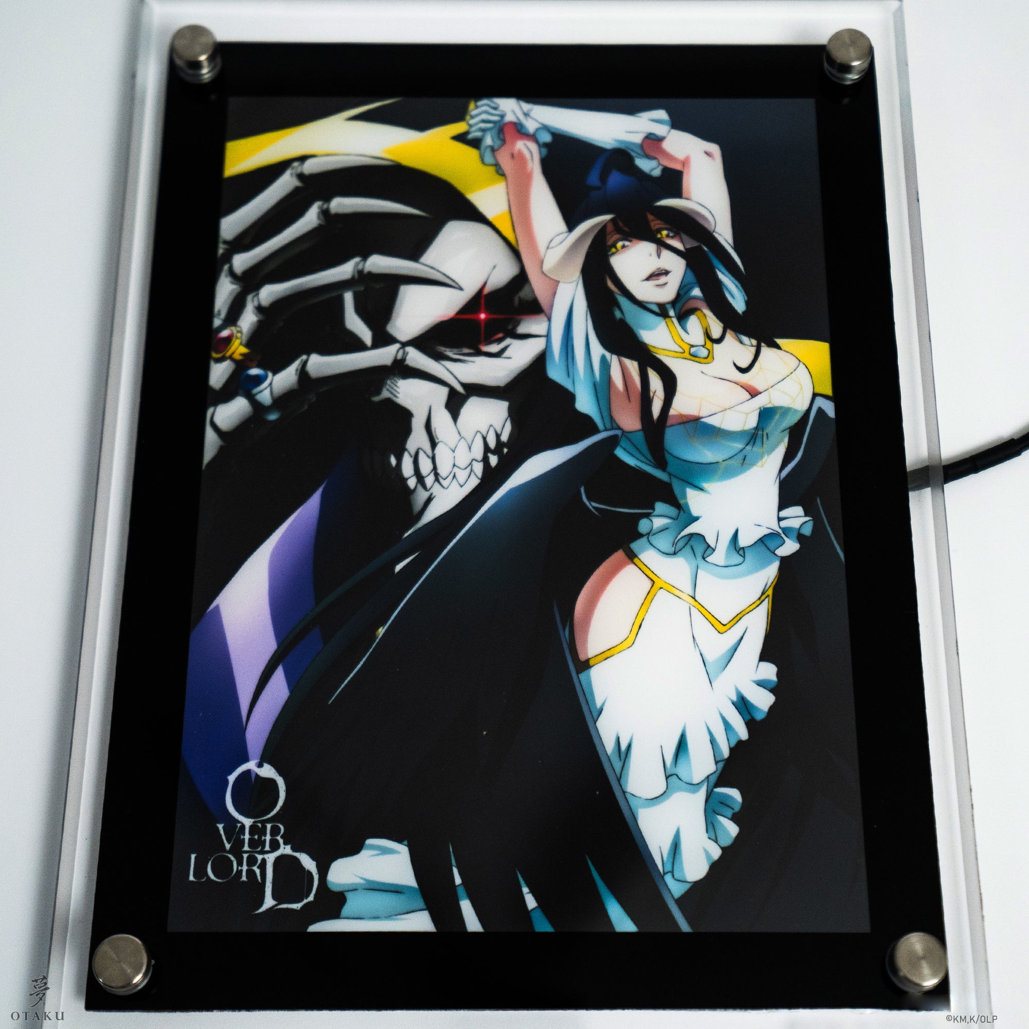 Albedo & Ains Ooal Gown Backlit Poster (Overlord)