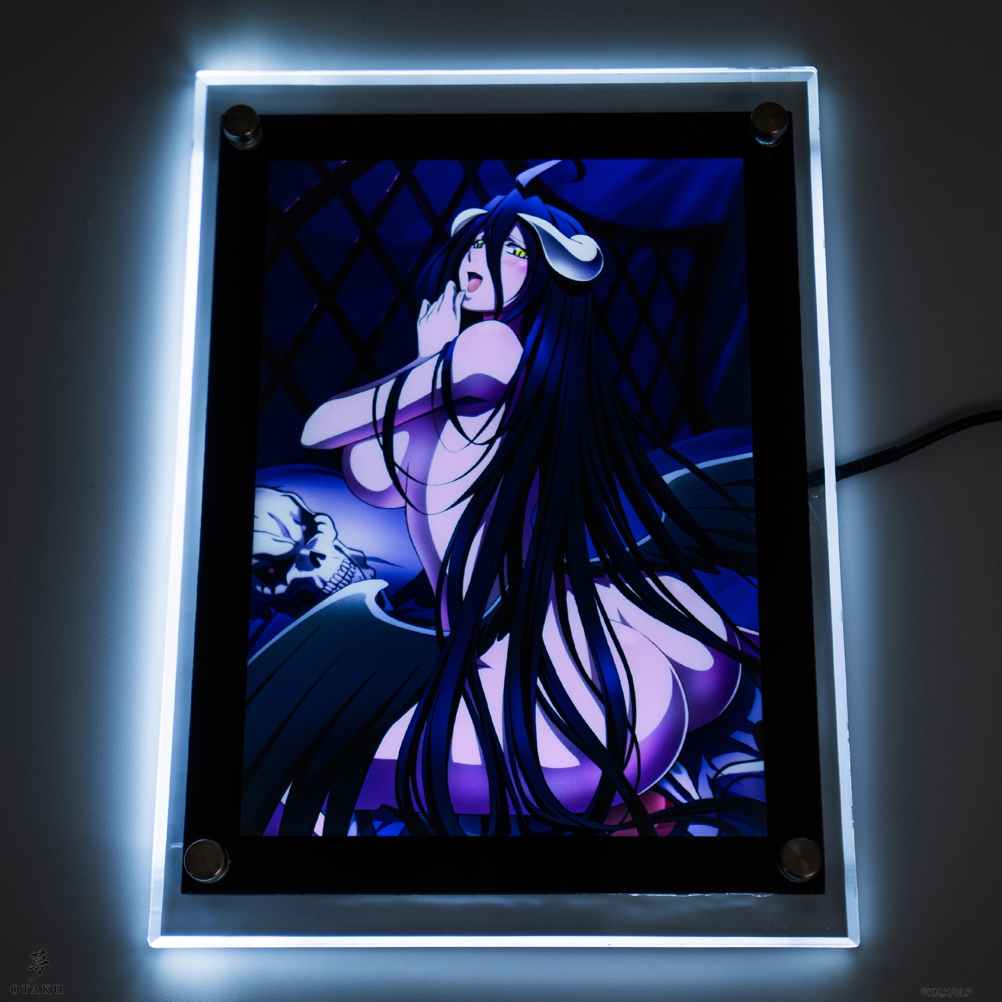 Albedo on Ains Backlit Poster (Overlord)