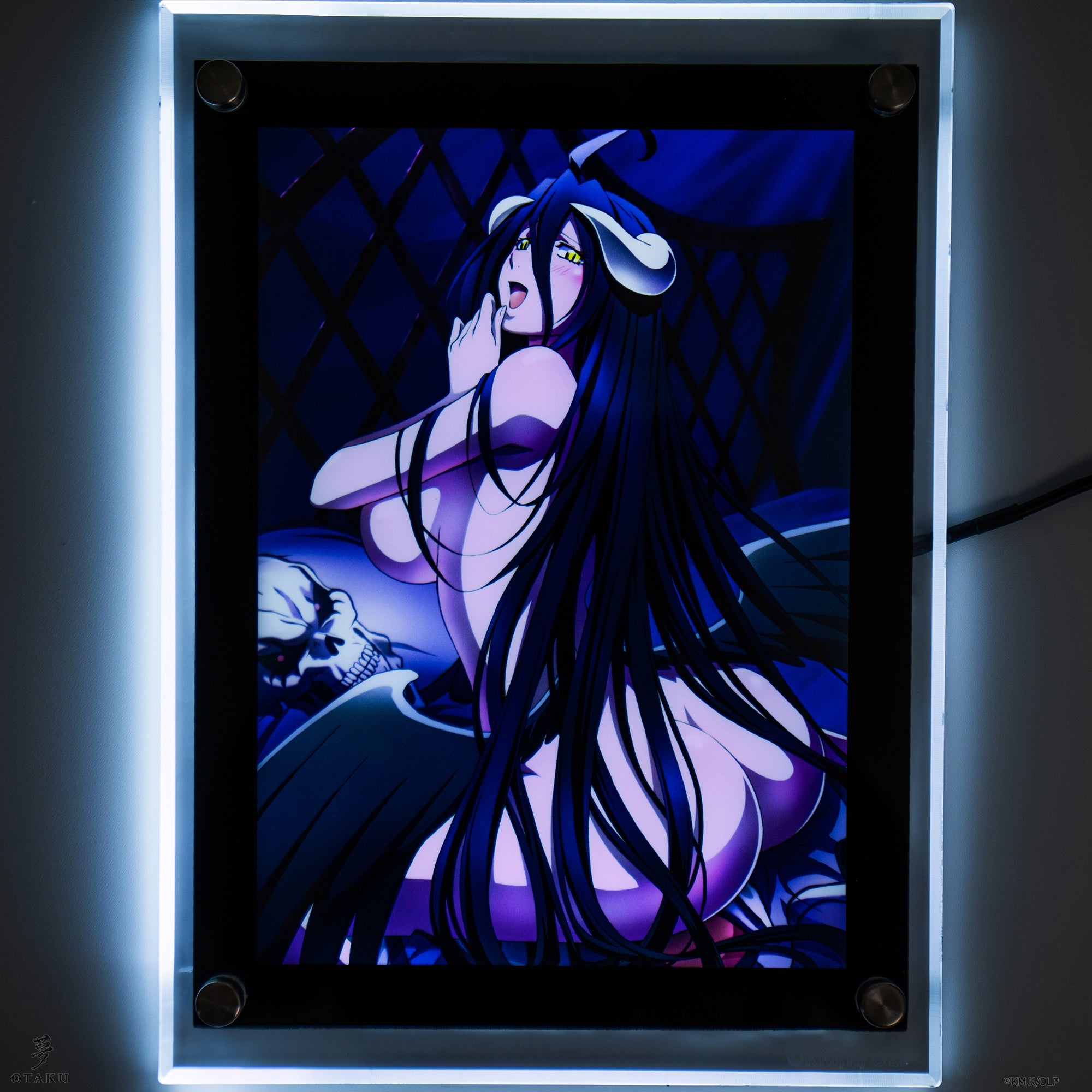 Albedo on Ains Backlit Poster (Overlord)