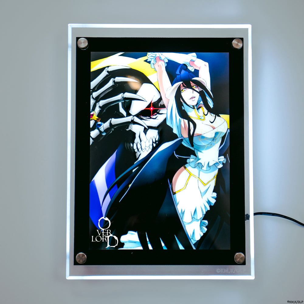 Albedo & Ains Ooal Gown LED Poster