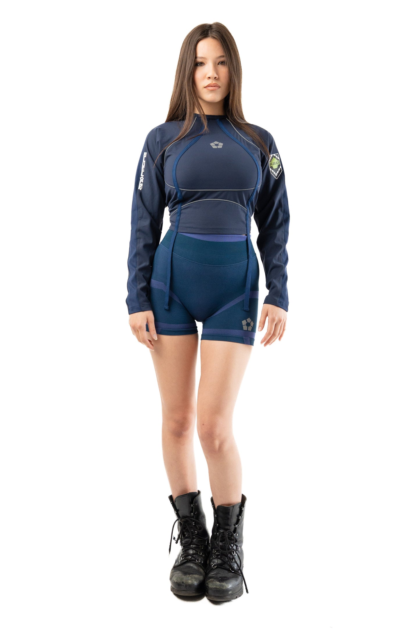 Blue Lock Women Crop Compression Longsleeve OTAKU