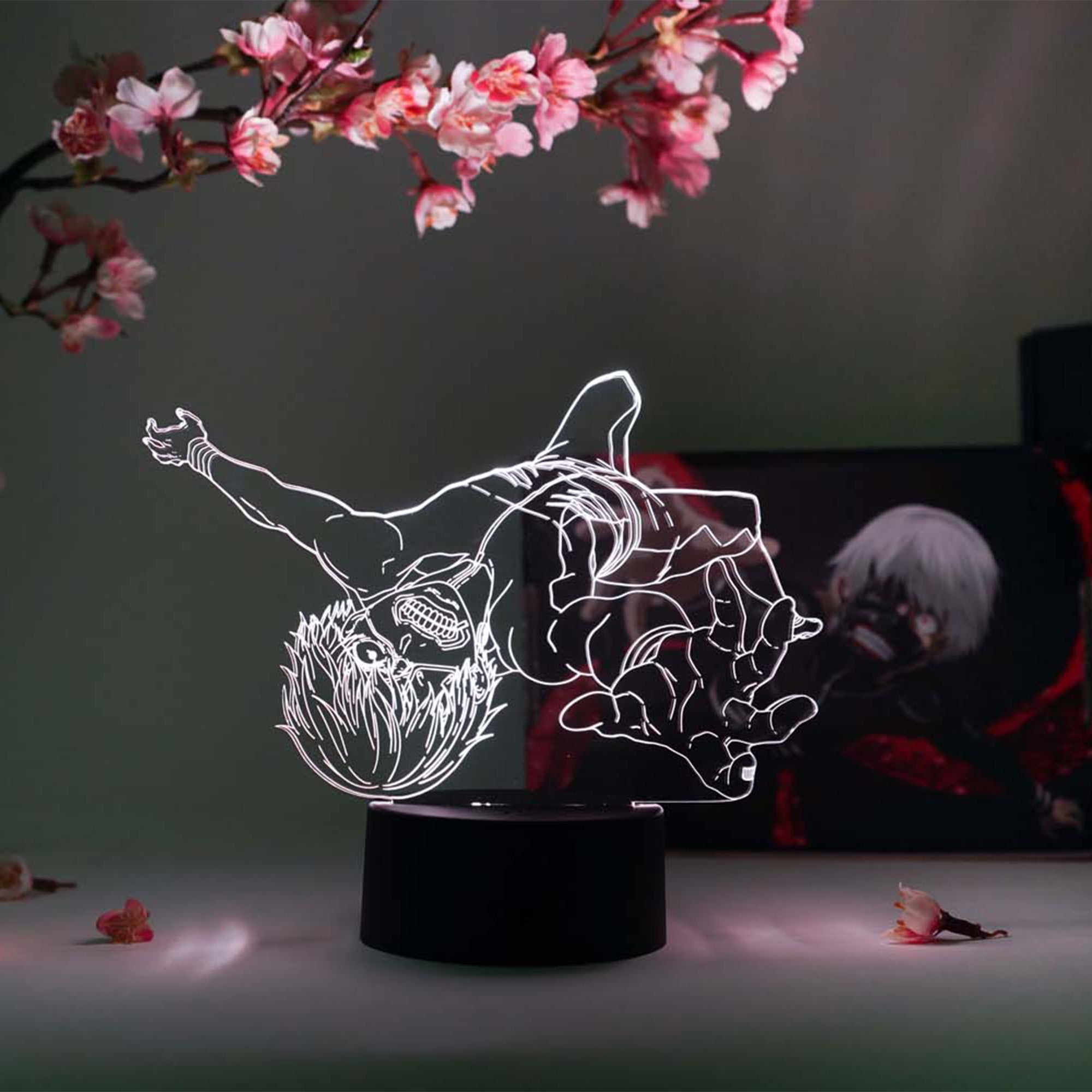 Ken Kaneki Falling Otaku Lamp (Tokyo Ghoul)