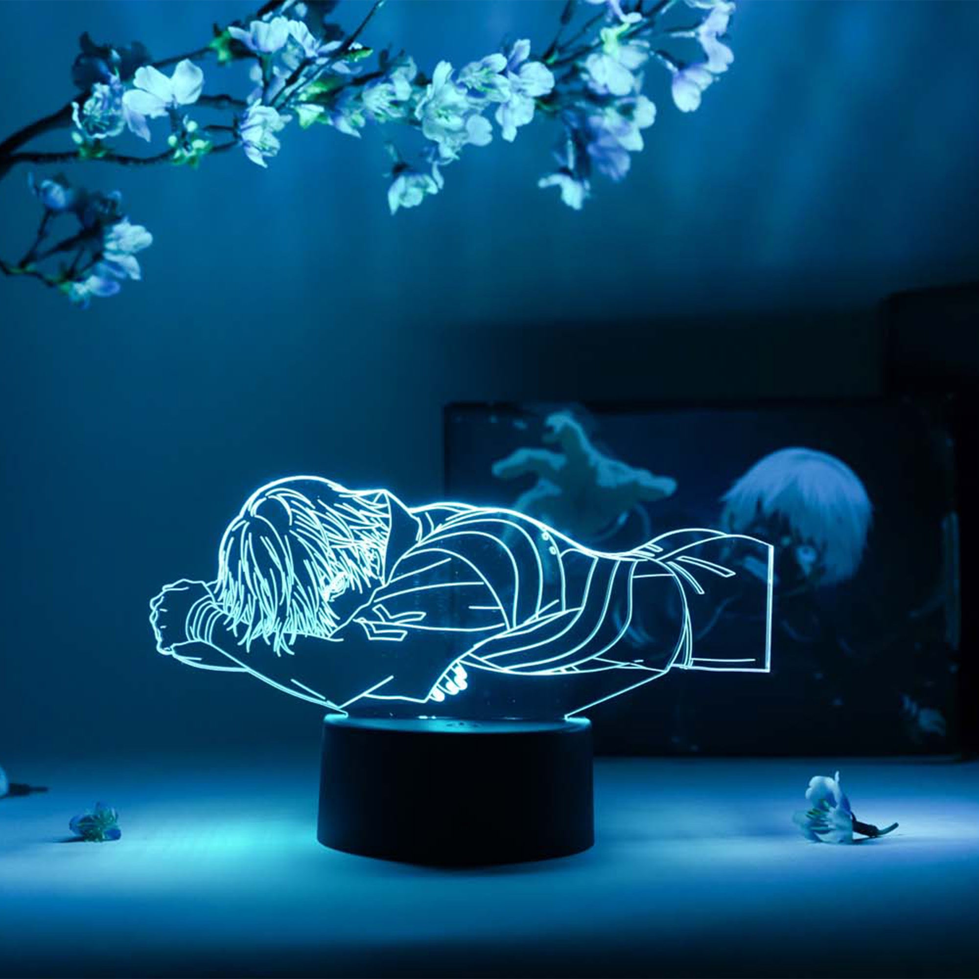 Ken Kaneki Laying Otaku Lamp (Tokyo Ghoul)