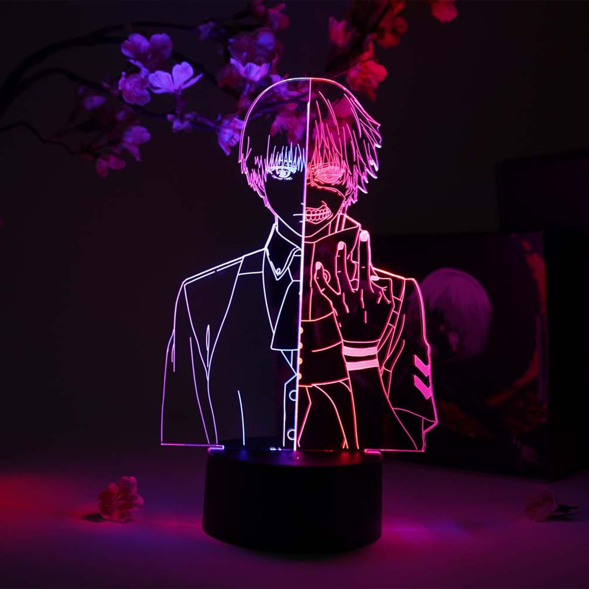 Ken Kaneki Ghoul Otaku Lamp (Tokyo Ghoul)